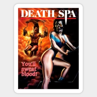 Death Spa (1989) Sticker